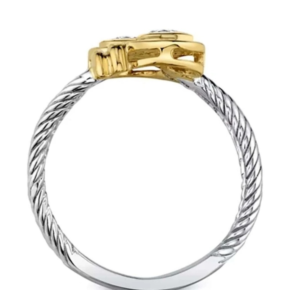 BRIDAL WEDDING ENGAGEMENT RING - Picture 3 of 6
